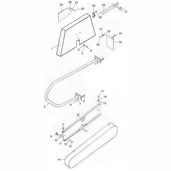 Guard Assembly for Bench Saw