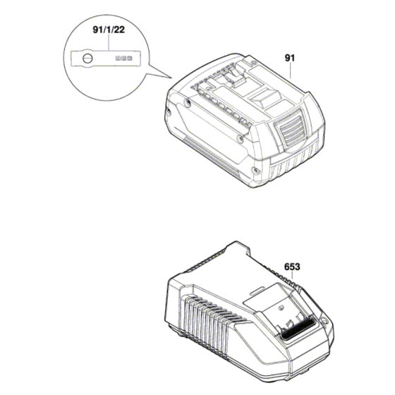 Bosch GSB 18V-60 C Assembly