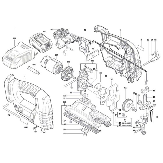 Bosch GST 18 V-LI B Jigsaw