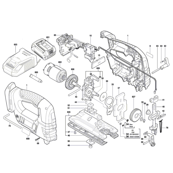 Bosch GST 18 V-LI B Jigsaw