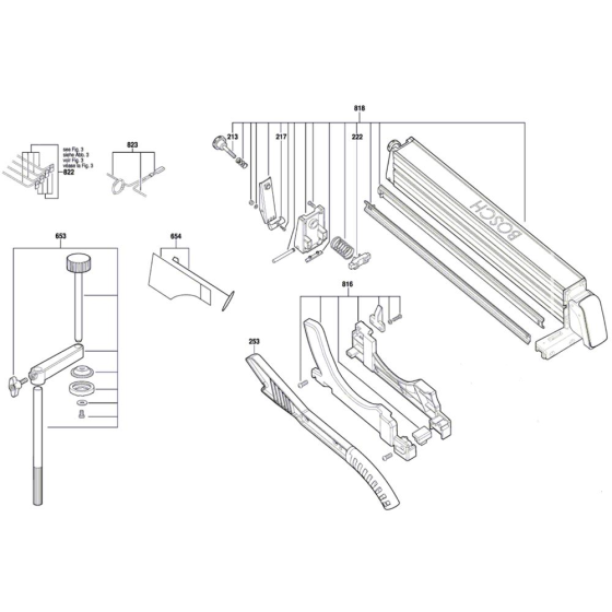 Table Mitre Saw Assembly