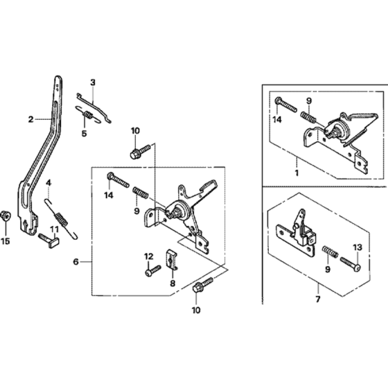 Control Assembly for Honda GX100U
