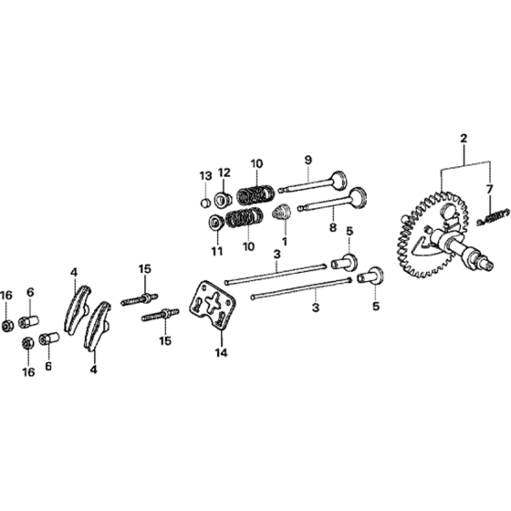 Camshaft Assembly for GX120U1