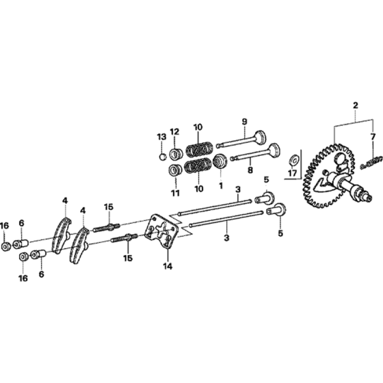 Camshaft Assembly for GX120UT1