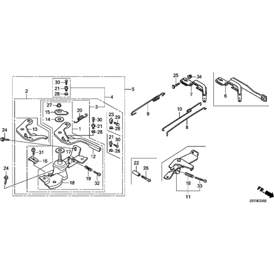 Control Assembly for GX160T2