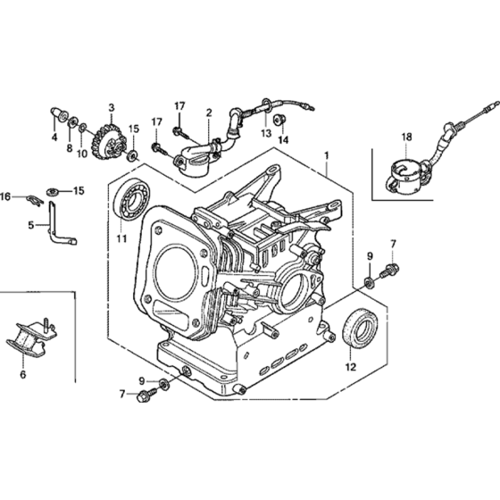 Cylinder Barrel for Honda GX200