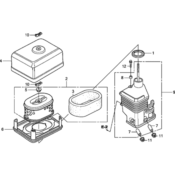 Air Cleaner for Honda GX200