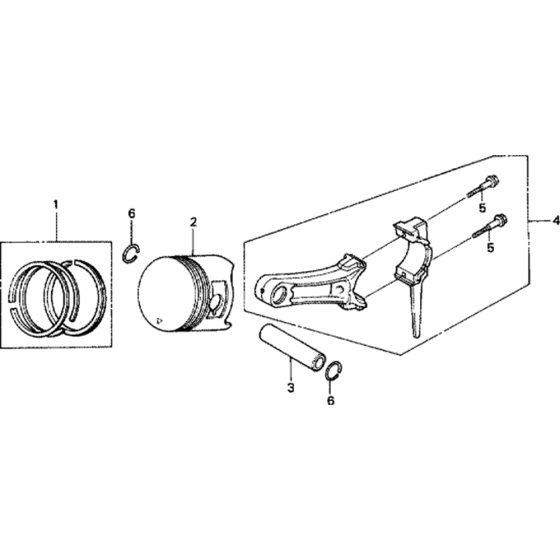 Piston Assembly for GX270