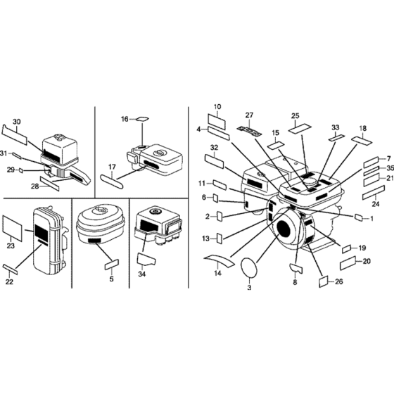 Label Assembly for GX270T2