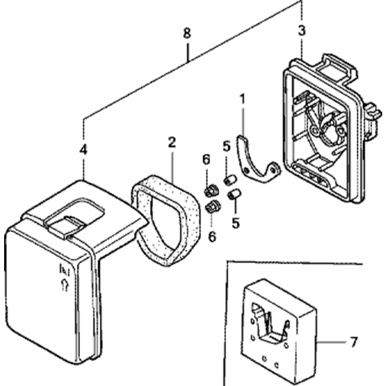 Air Cleaner for Honda GX31