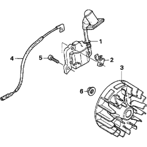 Flywheel Assembly for GX35NT