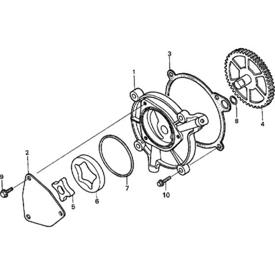 Oil Pump Assembly for Honda GX360K1