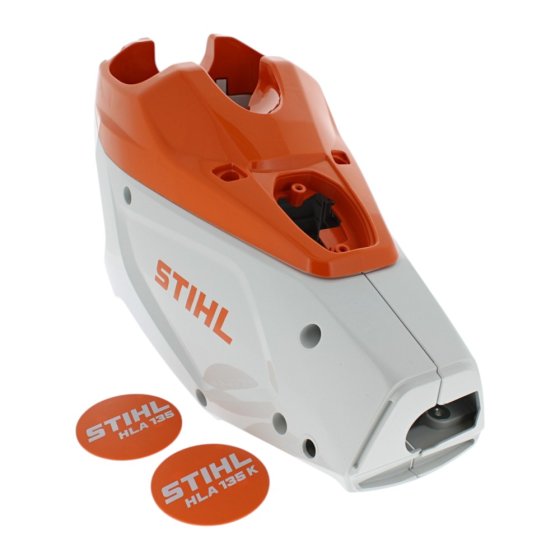 Motor Housing for Stihl HLA135, HLA135K Cordless Long Reach Hedgetrimmers - OEM No. HA04 600 0802