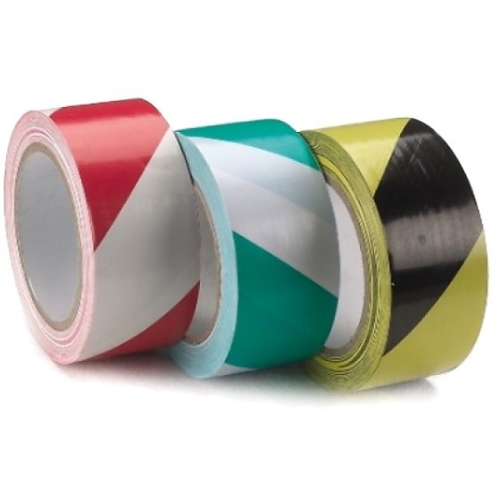 Chevron Hazard Warning Tape