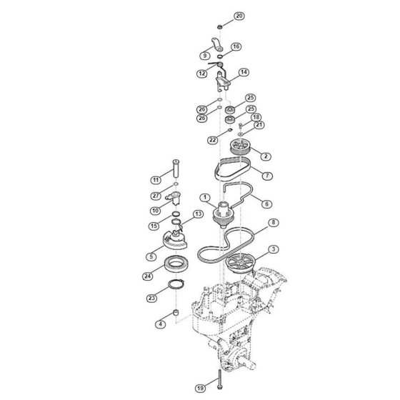 Drive Assembly for HB 445.1 R