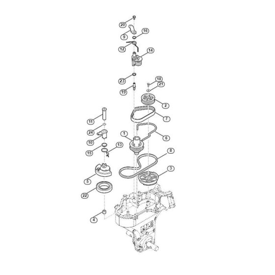 Drive Assembly for HB 585.1