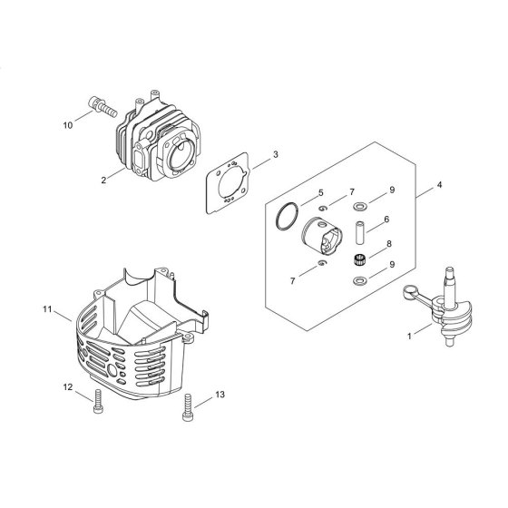 ECHO HC-1501 Engine Parts