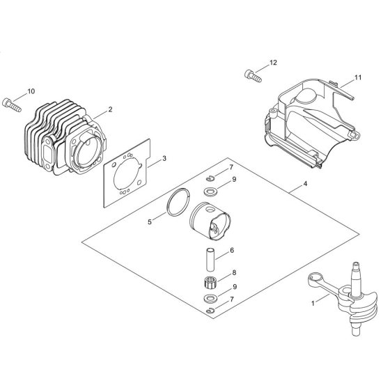 ECHO HCS-3810ES Parts
