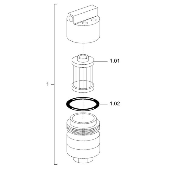 Filter Assembly for Hamm HD90