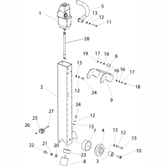Handle Assembly for RPC55