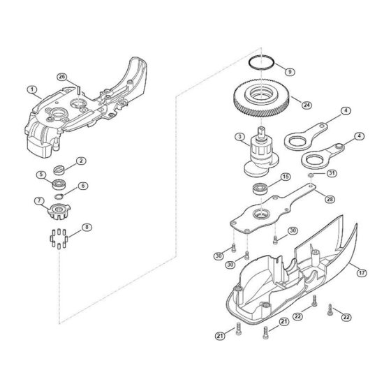 Reduction Gear Unit Assembly