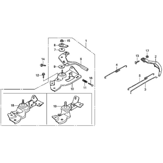 Control Assembly for Honda WB30XT Water Pump