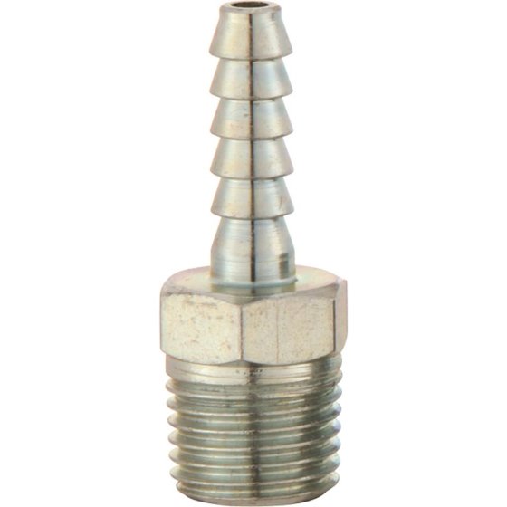 PCL Hose Tail 12.7mm (1/2) I/D Hose To Male Thread R 3/8" - HC2808