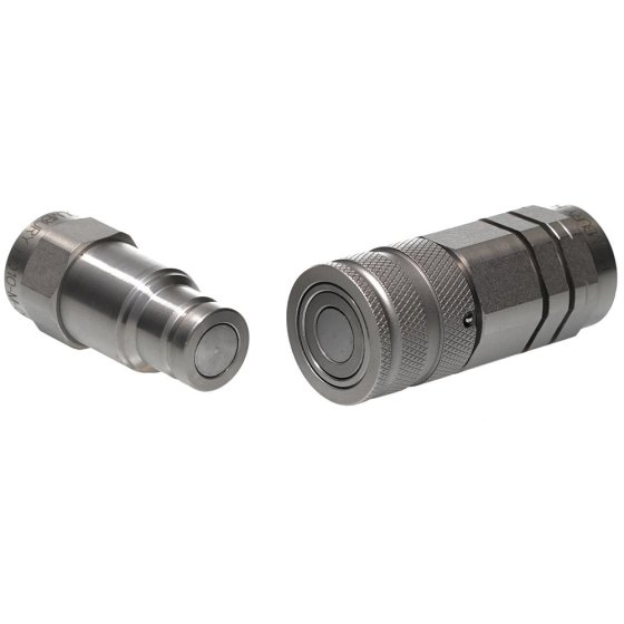 Flat Face Coupling ISO16028 400 Bar MWP, Series: HQ, Body Size: 6