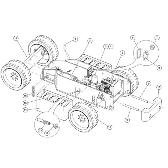 Base Assembly for Niftylift