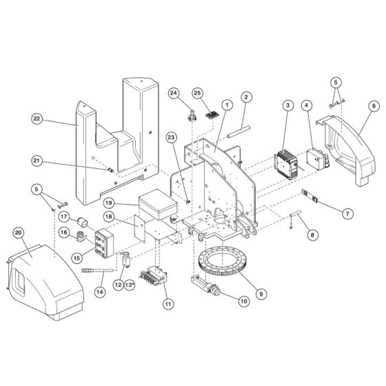 Niftylift Superstructure Assembly