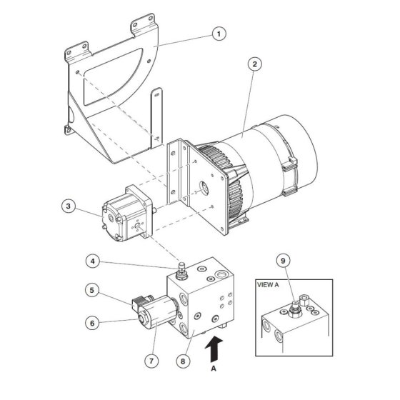 Generator Assembly for Nifty Lift HR28 SP85 4X4 Access Platforms