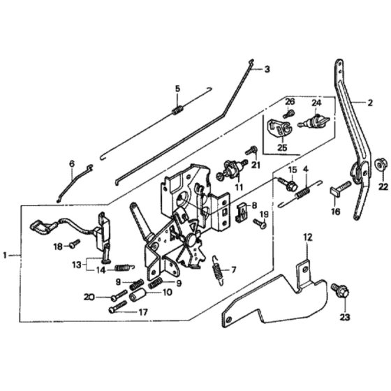 Control for Honda HRD535