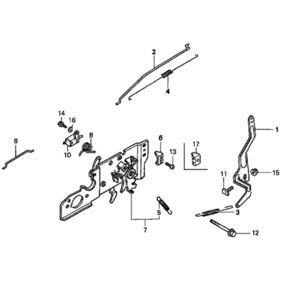 Control for Honda HRD536C
