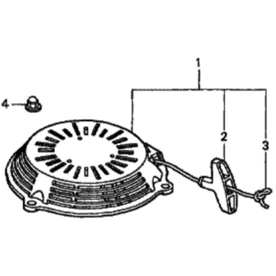 Recoil Starter for Honda HRD536C