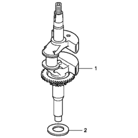 Crankshaft for Honda HRG415C2