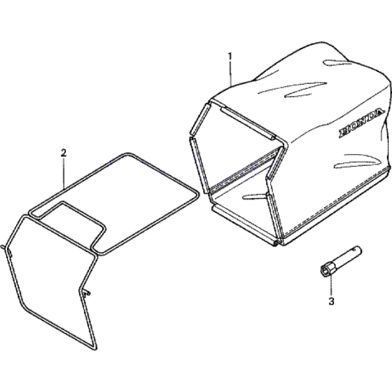 Grass Bag Assembly for Honda HRG415