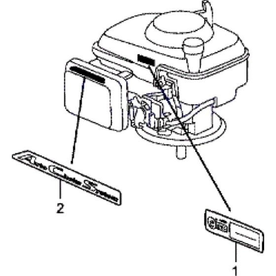Decal Assembly for Honda HRG415