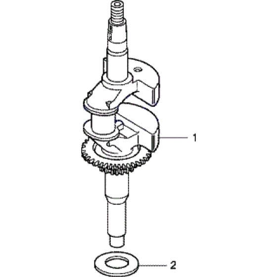 Crankshaft Assembly for Honda HRG415 SD