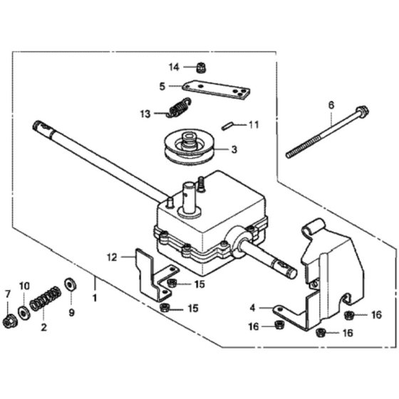 Honda HRG536C1 Transmission
