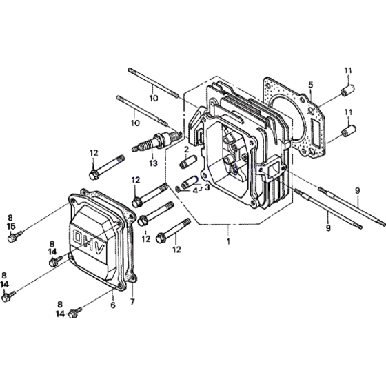 Cylinder Head Assembly for Honda