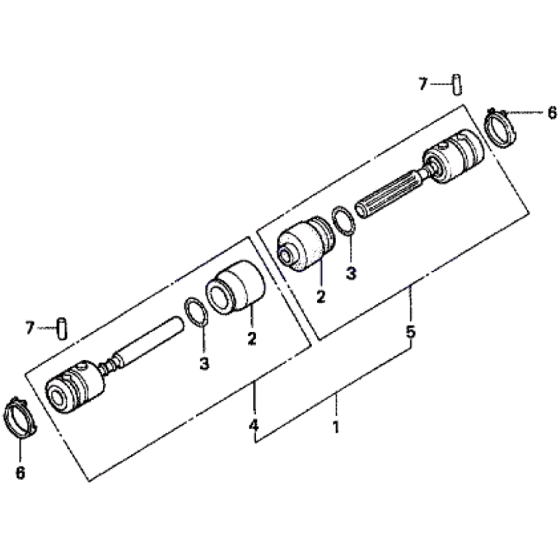 Drive Shaft Assembly for Honda