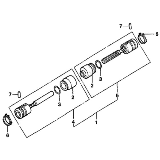 Joint for Honda HRH536K2