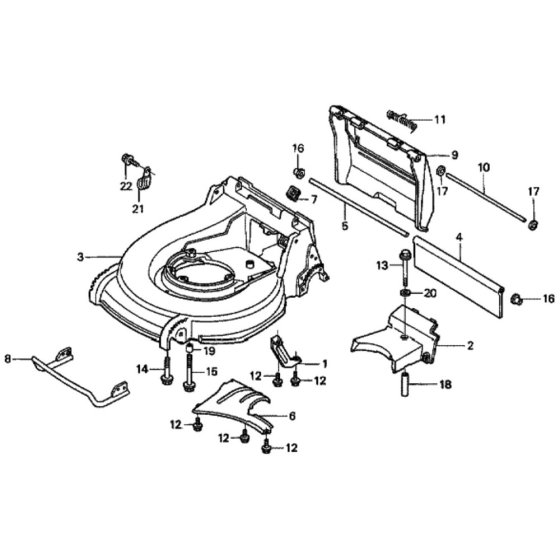 Cutter Housing for Honda Mower