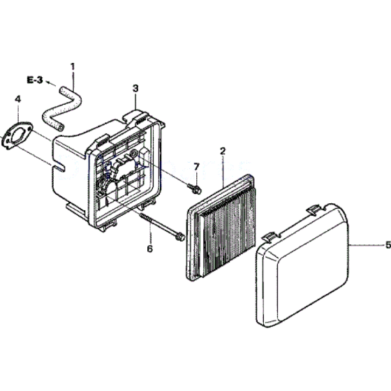 Air Cleaner for Honda HRX476 HX