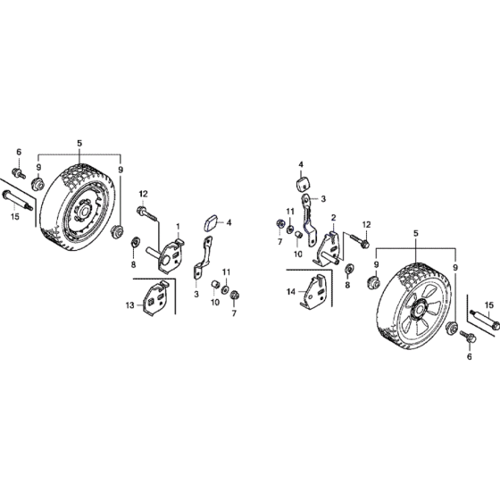 Wheel Front Assembly for Honda