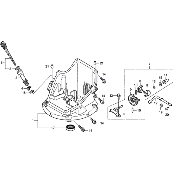 Oil Pan Sump Assembly