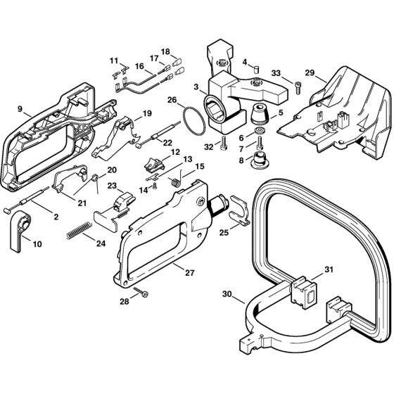 HS74 Handle Assembly