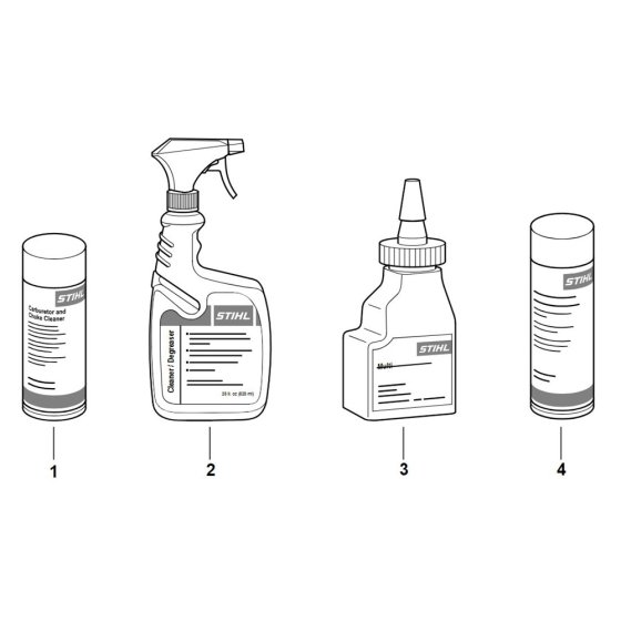 Stihl HSA 130 Cleaning Products