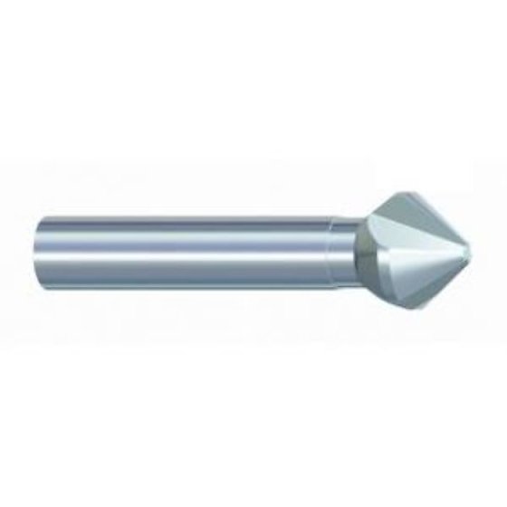 HSS 3 Flute Countersunk Bit - 16.5mm - Screw Diameter: 8.0mm - For Countersinking Existing Holes in Metal, Plastic & Wood 90º Flute Angle