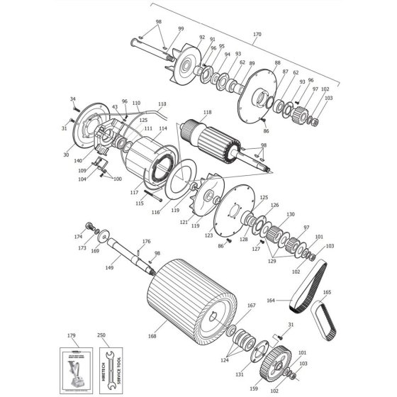 Hiretech HT8 EX Assembly